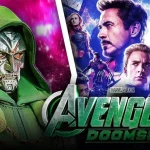Robert Downey Jr. y Chris Evans en Avengers Doomsday durante presentación en CinemaCon